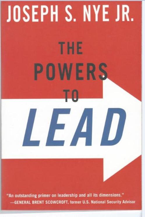 The Powers to lead de Joseph S. Nye JR, Livres, Livres d'étude & Cours, Comme neuf, Enlèvement ou Envoi