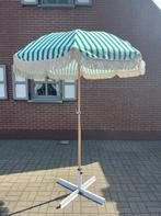 Nieuwe parasol 2m met voet, Nieuw, 1 tot 2 meter, Stokparasol, Ophalen