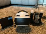 PS4 - VR + 2 move controllers + houder, Sony PlayStation, VR-bril, Gebruikt, Ophalen of Verzenden