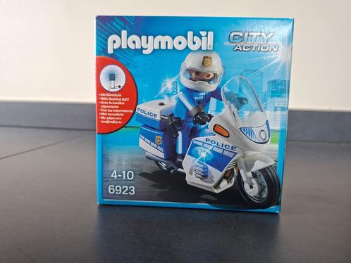Playmobil 6923 politiebrommer, Kinderen en Baby's, Speelgoed | Playmobil, Zo goed als nieuw, Complete set, Ophalen