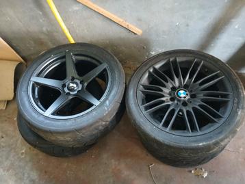 Bmw m3 velgen set met banden, Enlèvement, Pneu(s)