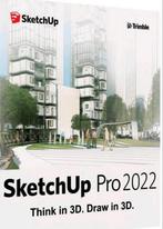 Sketchup 2022 officiele versie met licentie code, Informatique & Logiciels, Logiciel d'Édition, Enlèvement ou Envoi