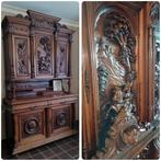 Prachtige antieke kast steekwerk ZEKER EENS KIJKEN, Antiek en Kunst, Ophalen