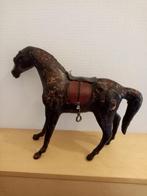 Sculpture Cheval papier mâché/bois italien ou français 1900s, Antiquités & Art, Enlèvement