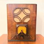 ART DECO BUIZENRADIO PHILIPS 638A SUPER INDUCTANCE VINTAGE, Verzenden