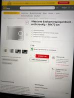 Badkamer spiegel met licht en verwarming, Huis en Inrichting, Woonaccessoires | Spiegels, Ophalen, Nieuw, 75 tot 100 cm, Minder dan 100 cm