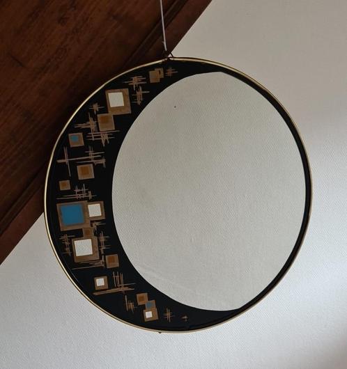 L'ère spatiale - miroir à éclipse - ère Spoutnik, Antiquités & Art, Antiquités | Miroirs, Moins de 50 cm, Moins de 100 cm, Rond