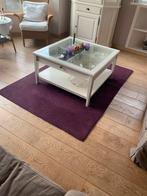 Vitrine tafel, Huis en Inrichting, Ophalen, Gebruikt, 50 tot 100 cm, Vierkant