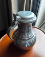 Mooie zware tinnen kruik 95%, Enlèvement