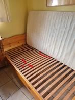 Donne 2 lits jumeaux, Maison & Meubles, Chambre à coucher | Lits, Beige, 100 cm, Bois, Enlèvement