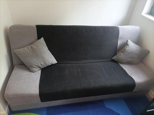 Canape clic clac, Huis en Inrichting, Zetels | Zetels, Gebruikt, Driepersoons, 150 tot 200 cm, 75 tot 100 cm, Stof, Ophalen