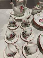 Luneville antiek servies (roze tulp), Antiek en Kunst, Antiek | Servies compleet, Ophalen