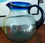 Cruche d'eau en verre lourd, Antiquités & Art, Enlèvement ou Envoi