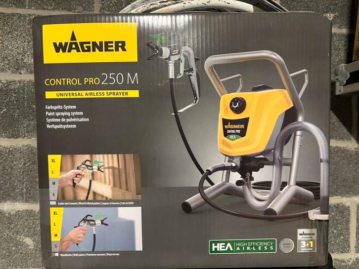 Pistolet à peinture wagner control pro 250m, Doe-het-zelf en Bouw, Schildersmaterialen, Zo goed als nieuw, Ophalen