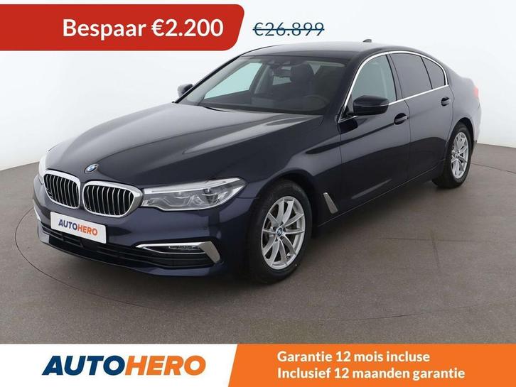 BMW 5 Serie 520 520d Luxury Line (bj 2019, automaat), Auto's, BMW, Te koop, 5 Reeks, ABS, Achteruitrijcamera, Adaptive Cruise Control