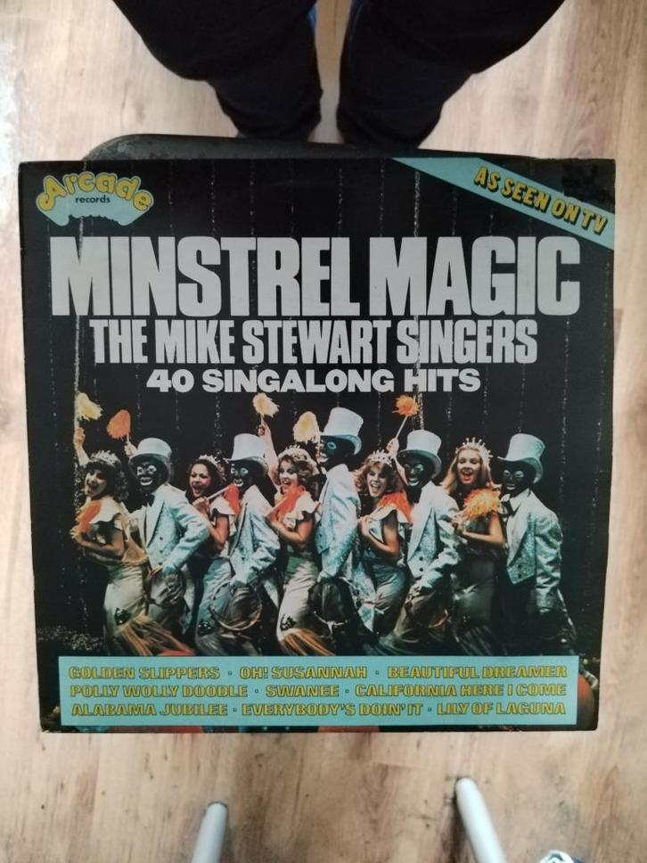The Mike Stewart Singers – Minstrel magic (LP), Cd's en Dvd's, Vinyl | Overige Vinyl, 10 inch, Verzenden