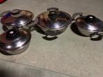Potten amc, Huis en Inrichting, Keuken | Potten en Pannen, Ophalen, Gebruikt, Keramische plaat, Aluminium