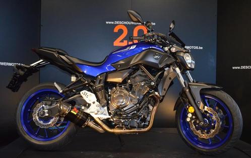 Yamaha MT-07 avec Akrapovic  35 kw 2 ans garantie, Motos, Motos | Yamaha, Entreprise, Naked bike, 12 à 35 kW, 2 cylindres, Enlèvement ou Envoi