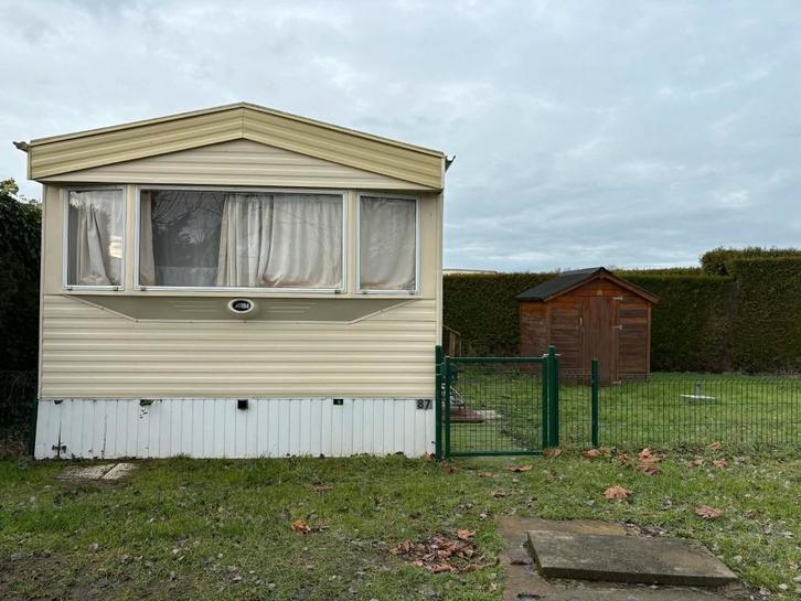 tweedehands stacaravan ABI, Caravanes & Camping, Caravanes résidentielles, Enlèvement