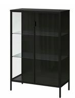 Vitrinekast Ikea, Huis en Inrichting, Kasten | Vitrinekasten, Ophalen, 100 tot 150 cm, 50 tot 100 cm, Zo goed als nieuw