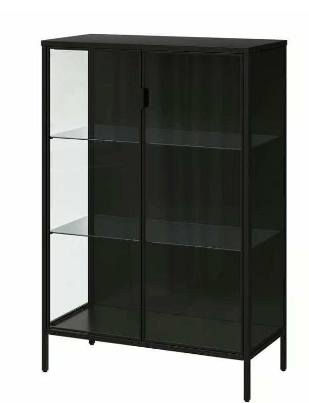 Vitrinekast Ikea, Huis en Inrichting, Kasten | Vitrinekasten, Zo goed als nieuw, 100 tot 150 cm, 50 tot 100 cm, 25 tot 50 cm, Glas