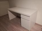 Wit bureau, Enlèvement, Comme neuf, Bureau