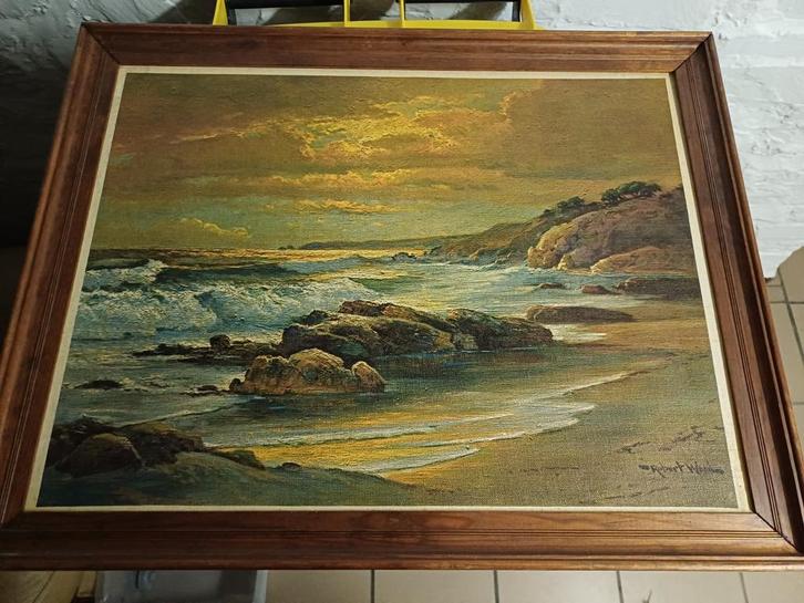 Robert Wood. Verf?, Antiek en Kunst, Kunst | Schilderijen | Klassiek, Ophalen of Verzenden