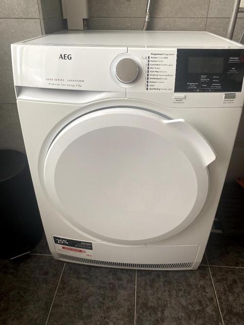 AEG Condensdroger – Serie 6000 ProSense, Elektronische apparatuur, Droogkasten, Zo goed als nieuw, Condens, 6 tot 8 kg, 85 tot 90 cm