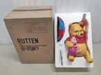 Winnie The Pooh Beeld Disney Knorretje Paraplu, Ophalen of Verzenden, Winnie de Poeh of vrienden, Zo goed als nieuw, Beeldje of Figuurtje