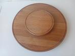 Plateau en bois Lazy Susan grand modèle 44 cm, Bois, Enlèvement, Utilisé