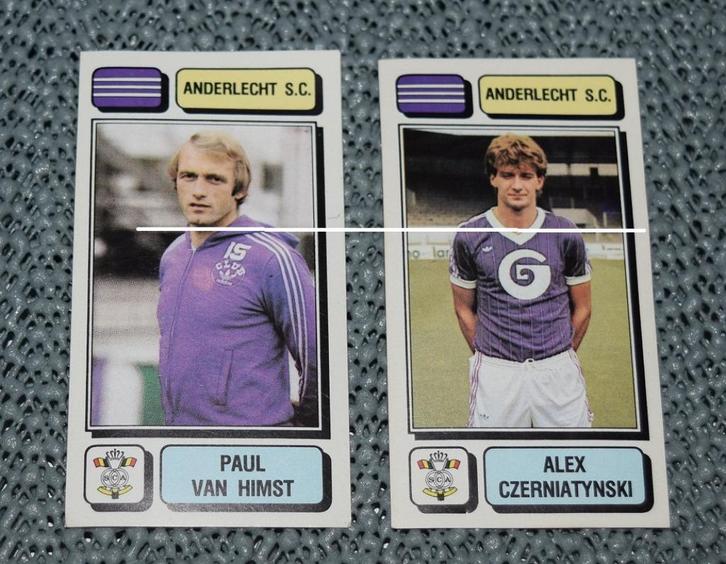 Panini Football 83 /RSC Anderlecht Van Himst & Czerniatynski, Verzamelen, Sportartikelen en Voetbal, Zo goed als nieuw, Poster, Plaatje of Sticker