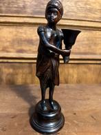 Petit bougeoir bronze, Enlèvement