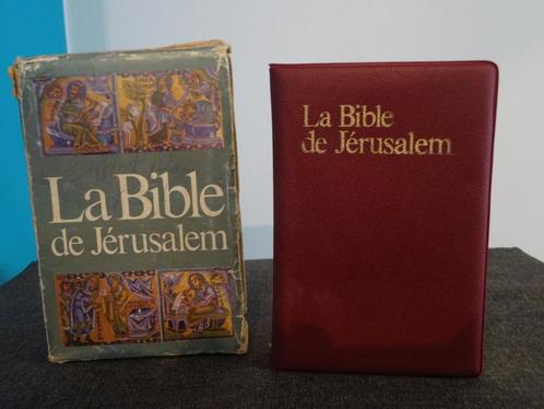 Bible de Jérusalem, Livres, Religion & Théologie, Comme neuf, Christianisme | Catholique, Enlèvement ou Envoi