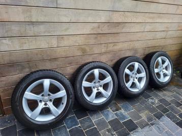 4 jantes Audi avec pneus hivers Michelin beschikbaar voor biedingen