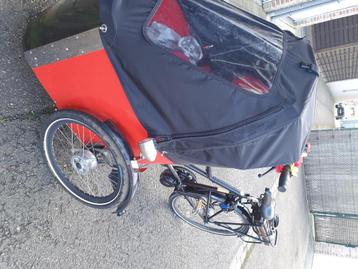3 wieler Luxe electrische Bakfiets Nihola Family beschikbaar voor biedingen
