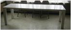 Salon tafel zonder stoelen goede staat  Breedte 90cm Hoogte, 200 cm of meer, 50 tot 100 cm, Teakhout, Gebruikt