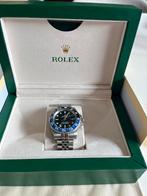 Rolex GMT Blauw/Zwart, Handtassen en Accessoires, Horloges | Heren, Ophalen of Verzenden, Zo goed als nieuw, Rolex