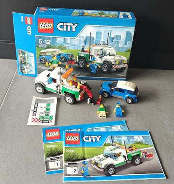 Lego City 60081 - Pick-up sleepwagen beschikbaar voor biedingen