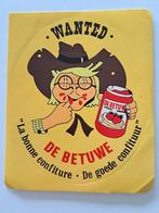 Vintage Sticker - Wanted - De Betuwe - De Goede Confituur, Gebruikt, Ophalen of Verzenden, Merk