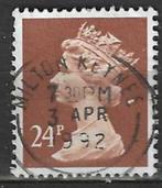 Groot-Brittannie 1991 - Yvert 1563 - Queen Elisabeth II (ST), Verzenden, Gestempeld