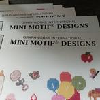 Collection de 25 fiches plastifiées de motifs au point de cr, Ophalen, Nieuw, Handborduren, Patroon