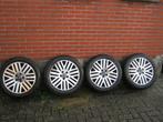 4 aluminium; velgen met 17r-banden voor Ford Mondeo; sommige, Ophalen of Verzenden, Gebruikt