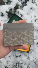 Porte-cartes Goyard de luxe gris  À emporter dès maintenant!, Neuf, Autres marques, Enlèvement ou Envoi, Gris