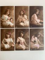 6 cartes postales anciennes (1913), Antiquités & Art, Enlèvement ou Envoi