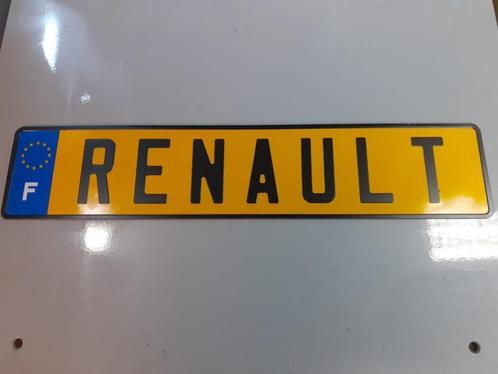 Renault - Franse nummerplaat - oldtimer, show, Verzamelen, Overige Verzamelen, Verzenden