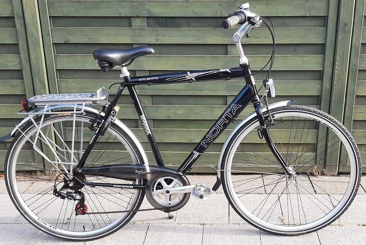 Aluminium herenfiets Norta groot kader rijklaar, Fietsen en Brommers, Fietsen | Heren | Sportfietsen en Toerfietsen, Gebruikt