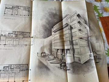 plan Port Royal rue de L'Aurore Bruxelles Viehoff et Servais beschikbaar voor biedingen