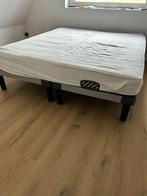 Tempur boxspring 2-persoons bed elektrisch, Huis en Inrichting, Slaapkamer | Boxsprings, Ophalen, Gebruikt, Tweepersoons, 180 cm