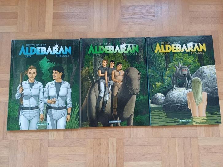 Retour sur Aldebaran (EO, complet), Boeken, Stripverhalen, Zo goed als nieuw, Complete serie of reeks, Ophalen of Verzenden