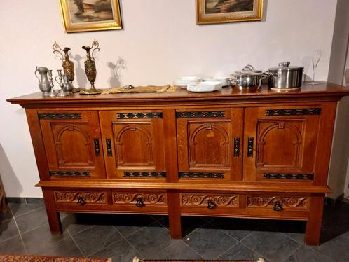 2 Robuuste dressoirs, Huis en Inrichting, Kasten | Dressoirs, Gebruikt, Ophalen
